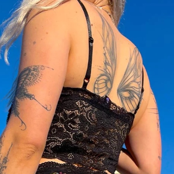 Brand new Discolemonade Swamp goddess top size M✨🖤 - Picture 9 of 10